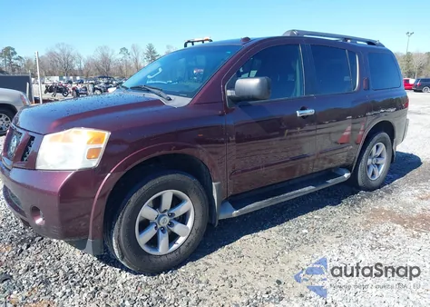 2013 Nissan Armada Sv from USA, damaged, VIN 5N1BA0ND9DN614115